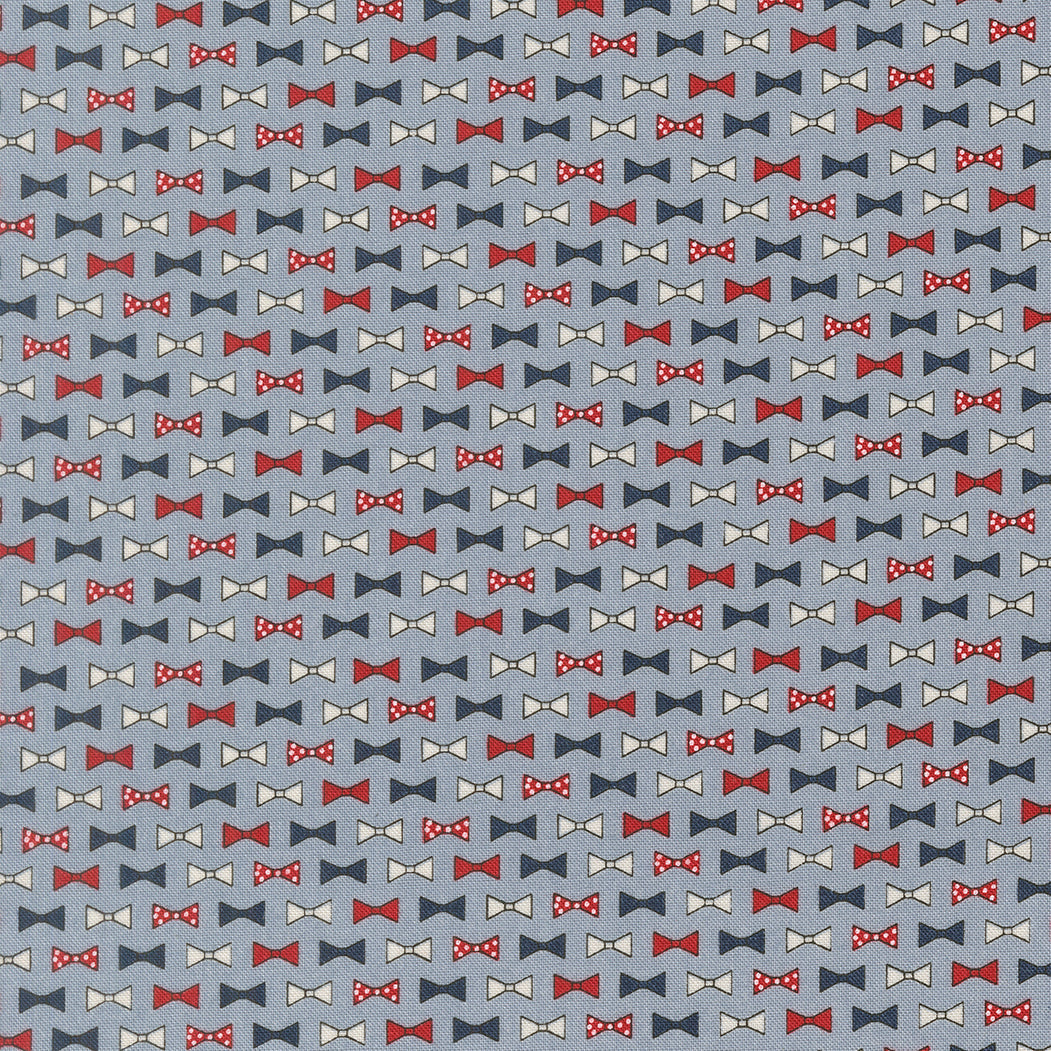 Independence Day Bowties Novelty SPLASH by Sweetwater for Moda 55725-12