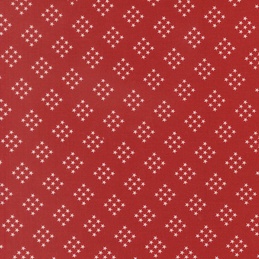 Independence Day Stars Blenders Stars RED by Sweetwater for Moda 55726-23