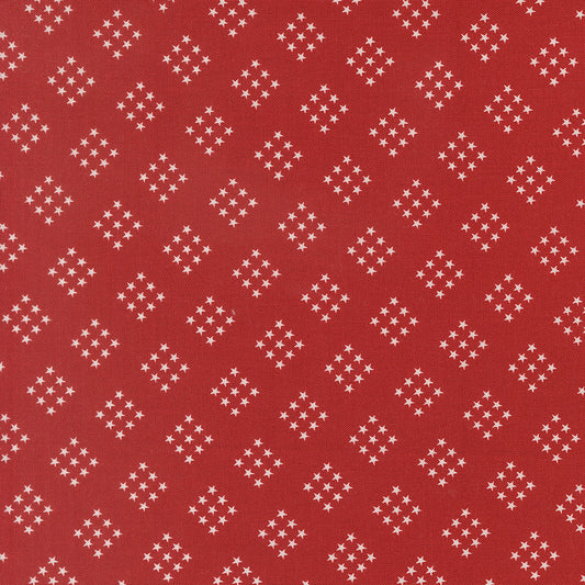 Independence Day Stars Blenders Stars RED by Sweetwater for Moda 55726-23