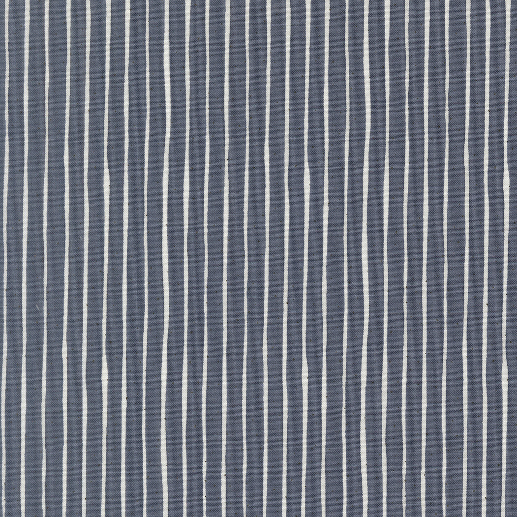 Independence Day Stripes INDIGO by Sweetwater for Moda 55728-14