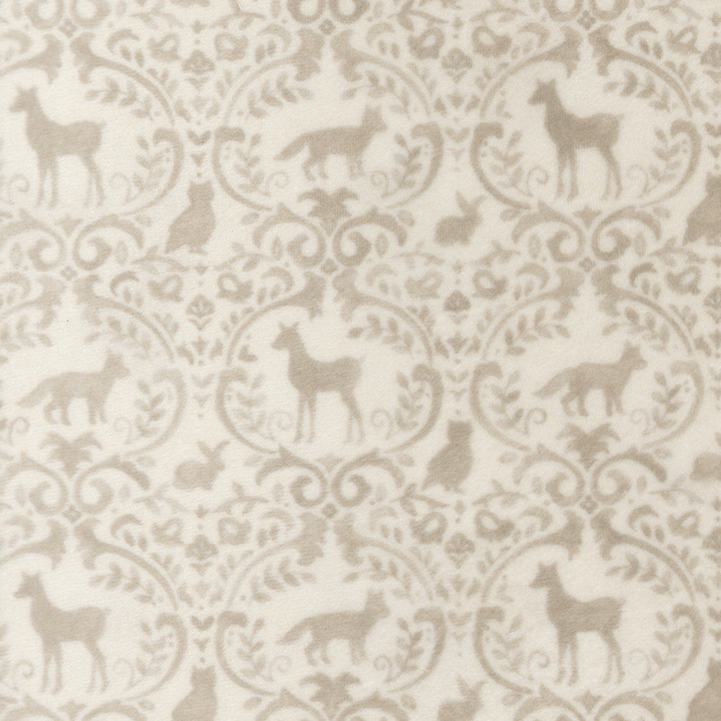 Effies Woods Cuddle Woodland Damask CLOUD by Deb Strain for Moda 56014-11QC