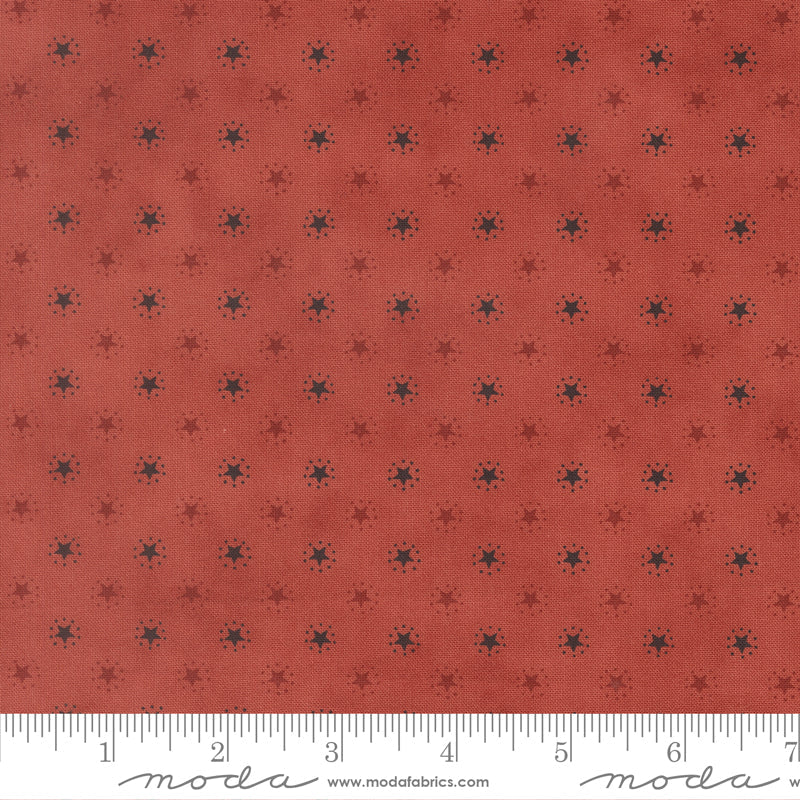 Valor Red Starbright Blenders Stars - America 250 Years by Deb Strain for Moda Fabrics