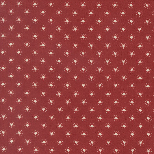 Brave Crimson Starbright Blenders Stars - America 250 Years by Deb Strain for Moda Fabrics