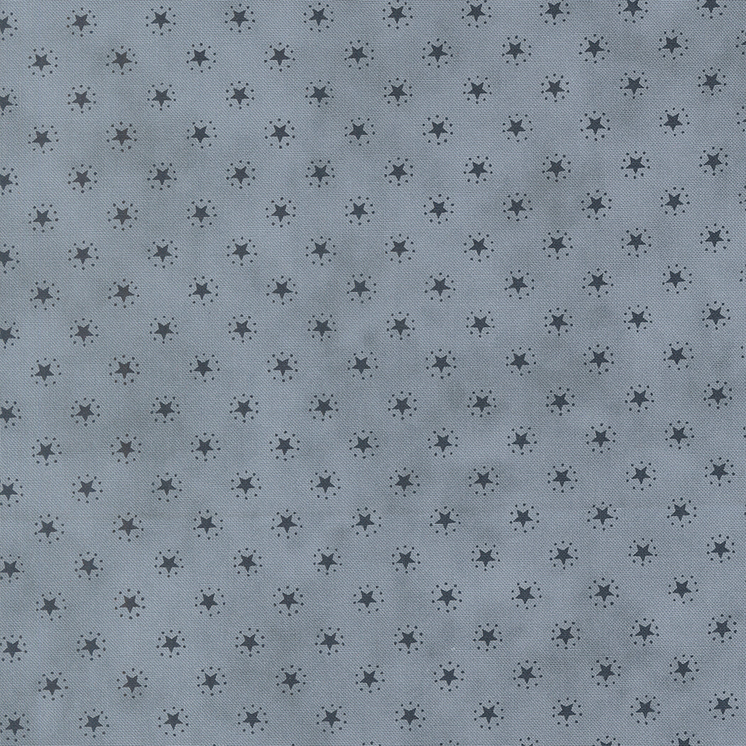 Steel Blue Starbright Blenders Stars - America 250 Years by Deb Strain for Moda Fabrics