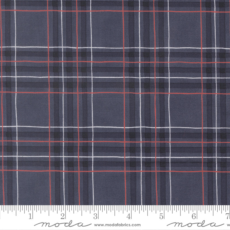 Patriot Blue Patriotic Plaid Checks - America 250 Years by Deb Strain for Moda Fabrics