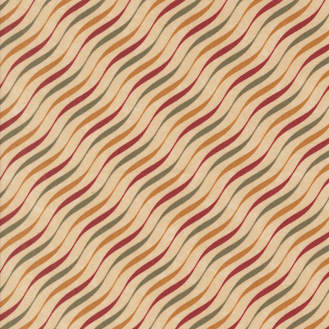 A Vintage Christmas TAN STRIPES