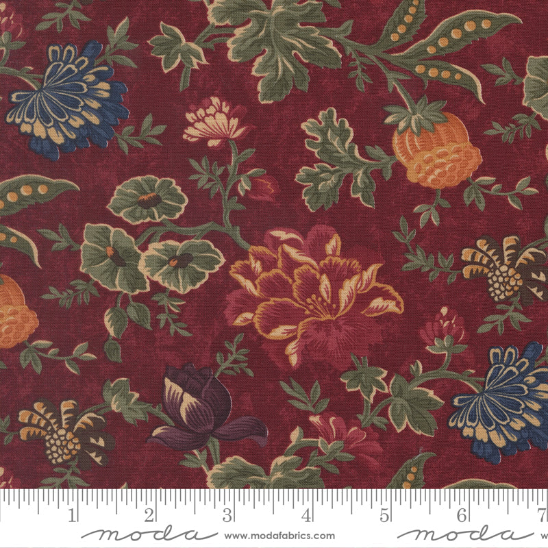 Quail Run Brick Meadowland Florals scale