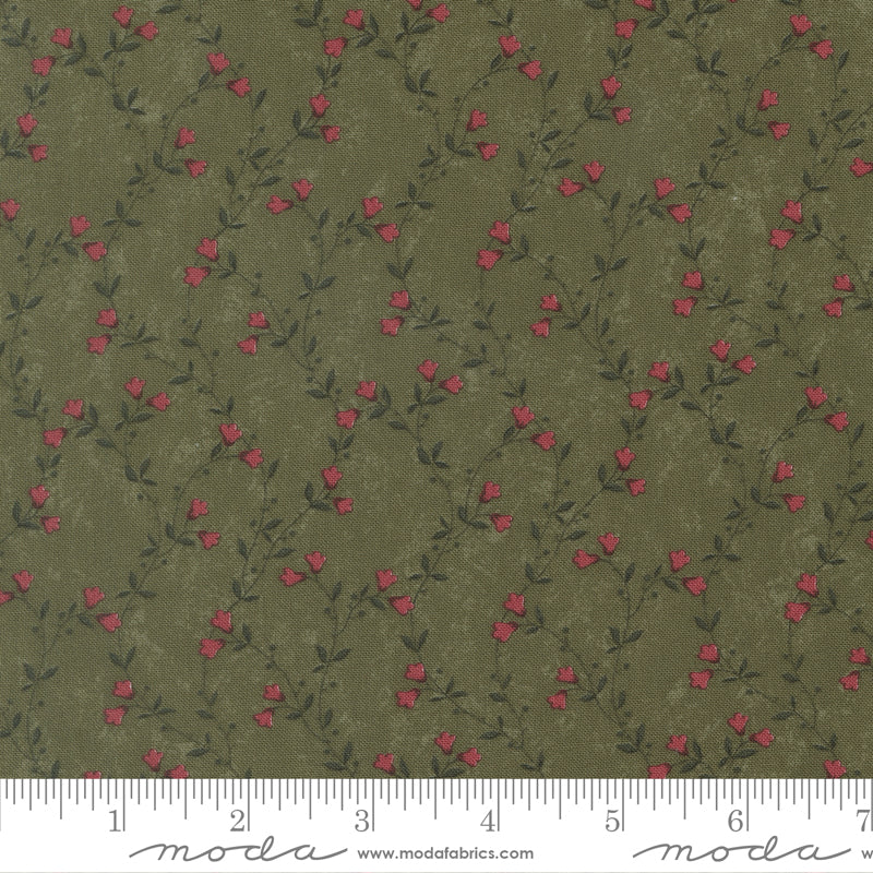 Quail Run Grass Creeping Vine Florals  scale