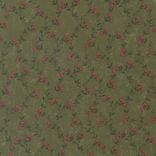 Quail Run Grass Creeping Vine Florals 