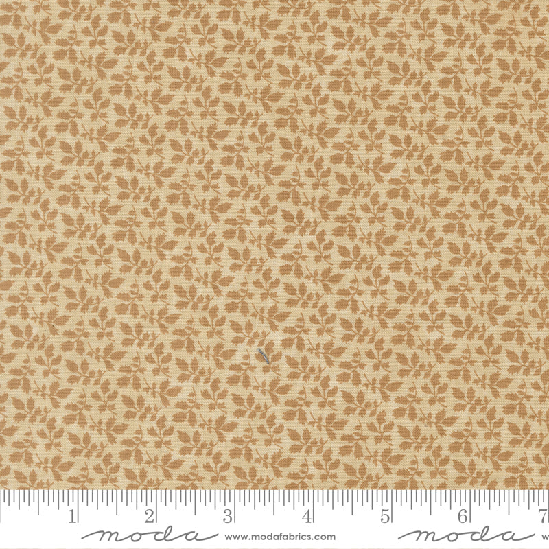 Quail Run Tonal Tan Fallen Leaves Blenders scale