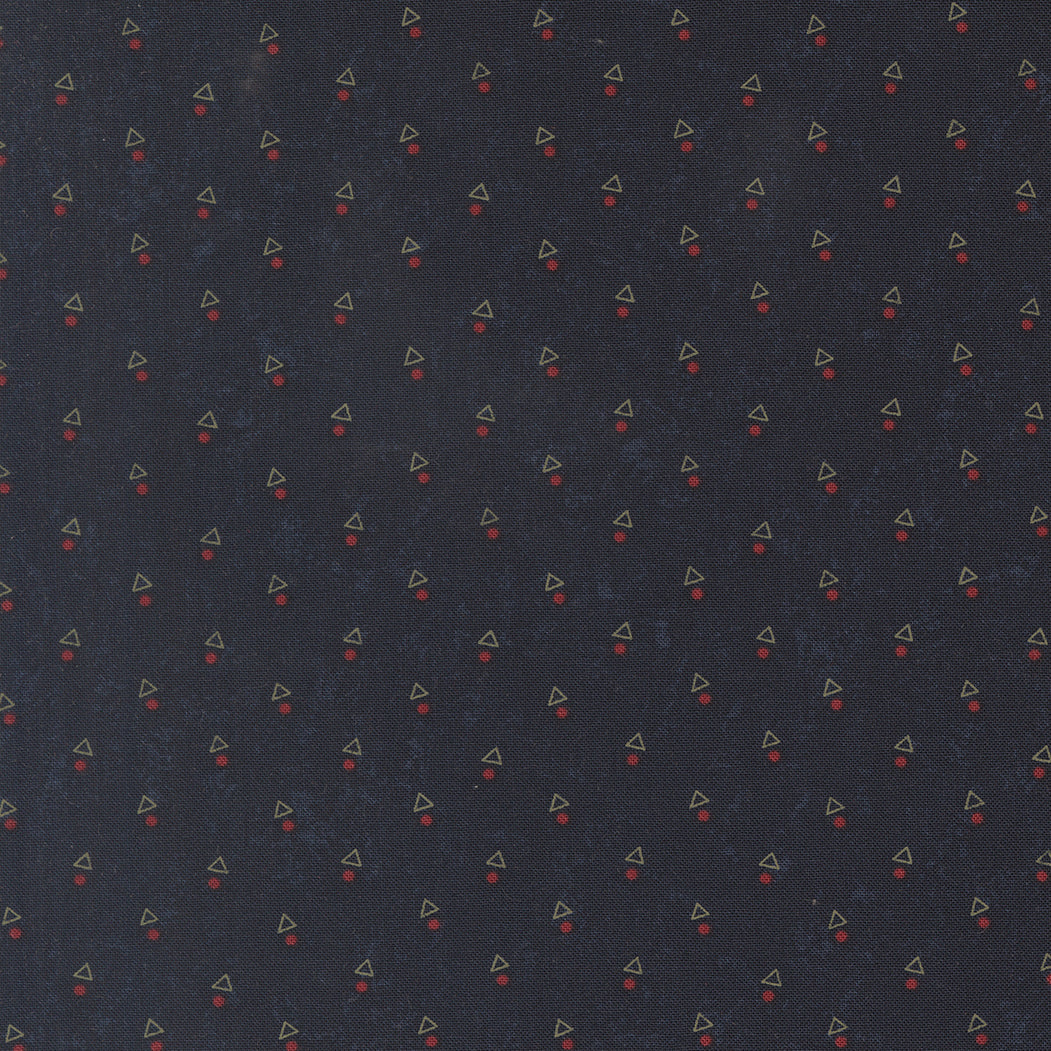 Quail Run Indigo Triangle Dot Blenders