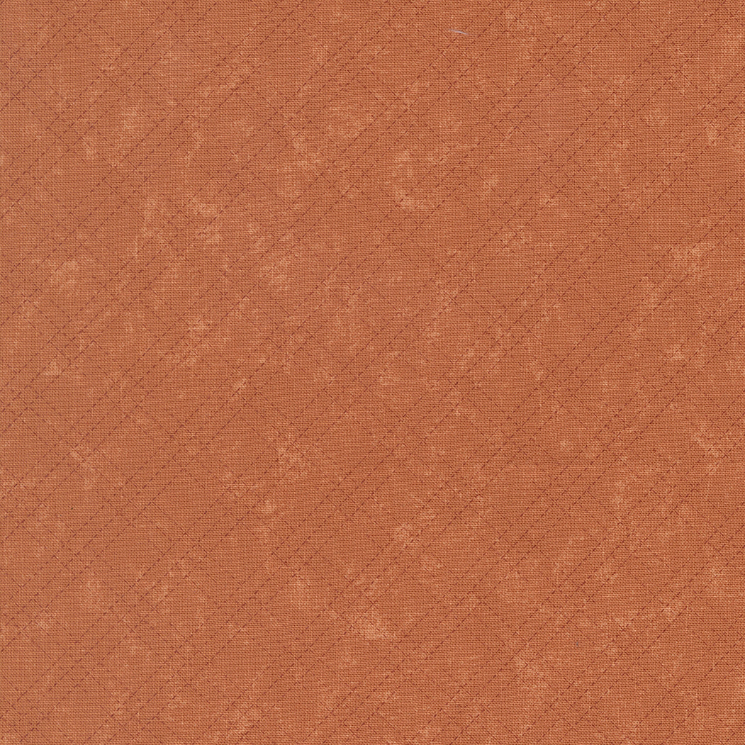 Quail Run Pumpkin Stitched Plaid Checks