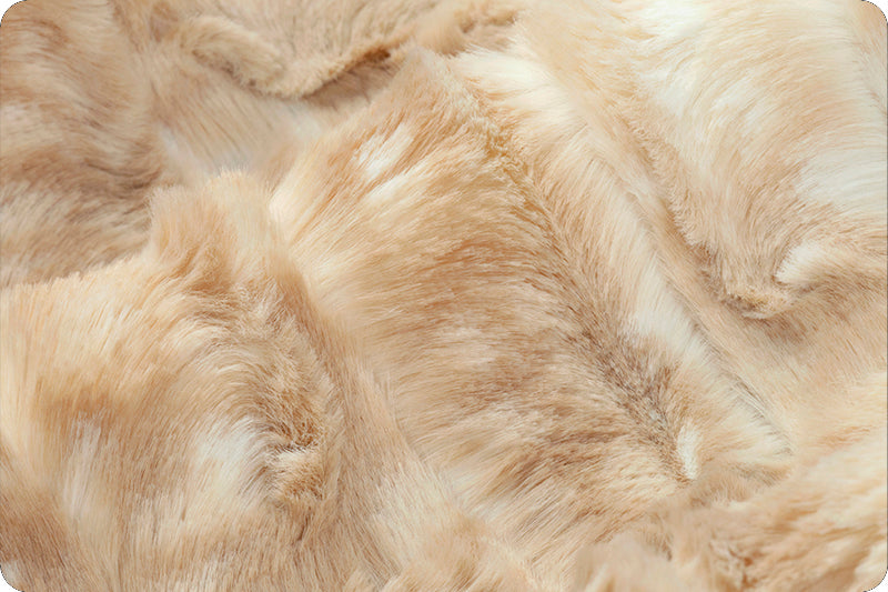 Luxe Cuddle Fawn Beige Fabric