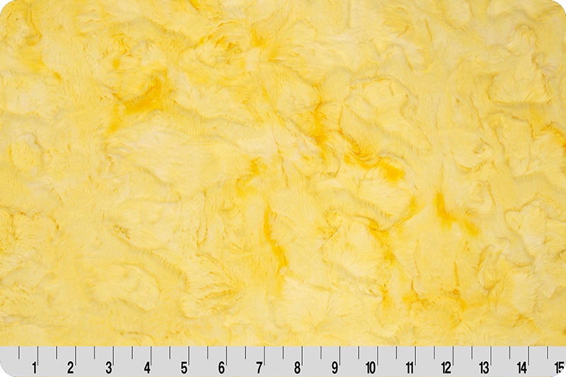 Luxe Cuddle Galaxy Lemon Drop Fabric