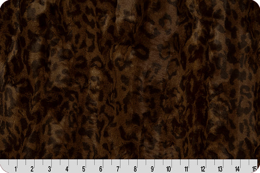 Luxe Cuddle Jaguar Mahogany Fabric