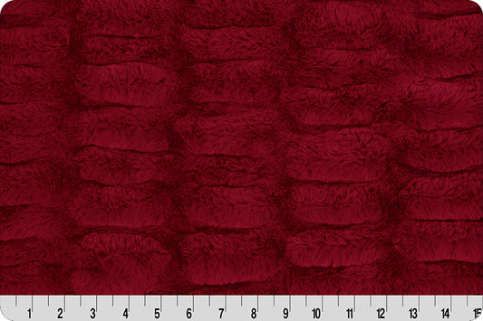 Luxe Cuddle Milan Merlot Fabric