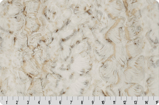 Luxe Cuddle Snowy Owl Natural Fabric