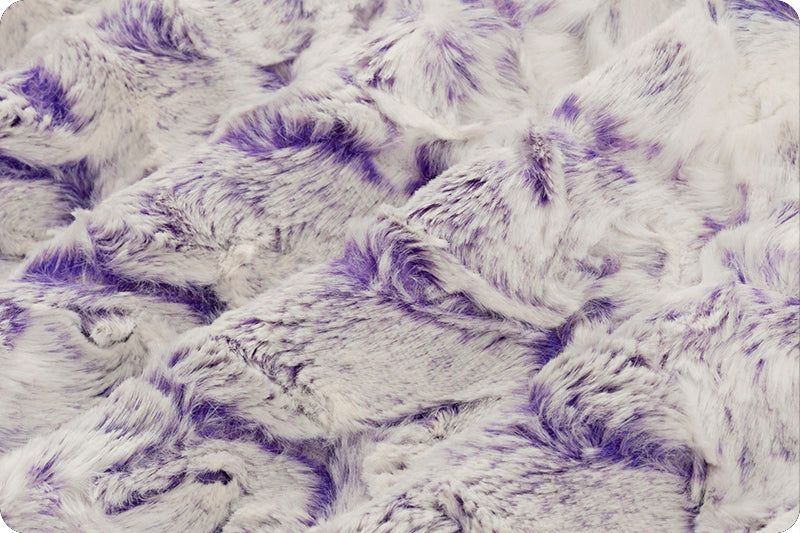 Luxe Cuddle Snowy Owl Viola Fabric