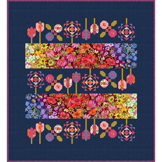 Superbloom  Assorted Quilt Kit by Robin Pickens for Moda Fabrics