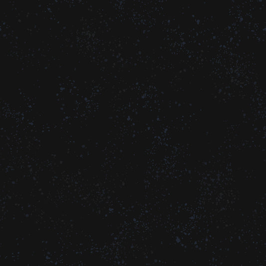 Fireglow Basics Blender Paint Splatter Flecks Onyx by Rashida Coleman Hale for Moda Fabrics RS5027-102