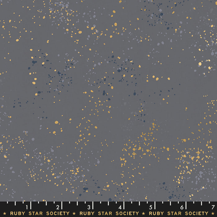 Fireglow Basics Blender Paint Splatter Flecks Cloud by Rashida Coleman Hale for Moda Fabrics RS5027-60M scale
