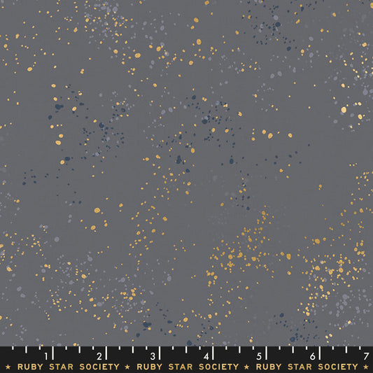 Fireglow Basics Blender Paint Splatter Flecks Cloud by Rashida Coleman Hale for Moda Fabrics RS5027-60M scale