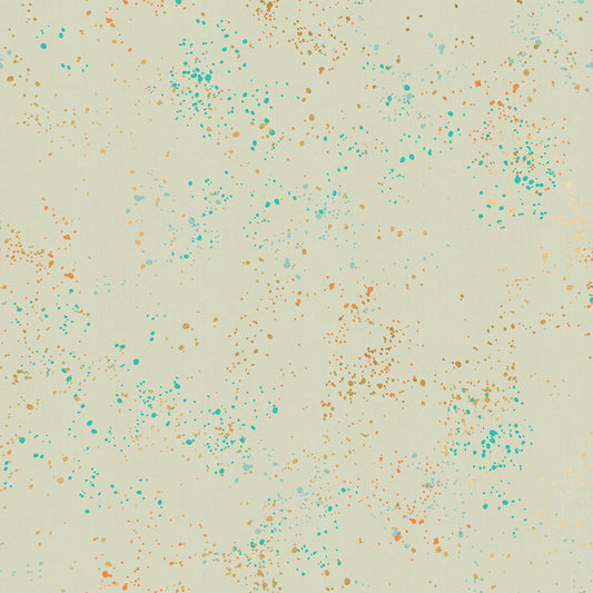 Fireglow Basics Blender Paint Splatter Flecks Shell by Rashida Coleman Hale for Moda Fabrics RS5027-82M