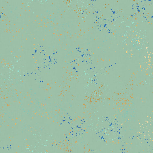 Fireglow Basics Blender Paint Splatter Flecks Frost by Rashida Coleman Hale for Moda Fabrics RS5027-84M