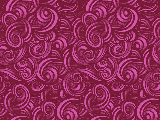 Fireglow Smoke Blenders Swirls Rose by Sarah Watts for Moda Fabrics RS2135-14