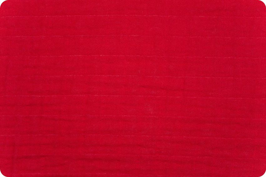 Solid Embrace Ruby Red Fabric