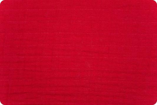 Solid Embrace Ruby Red Fabric