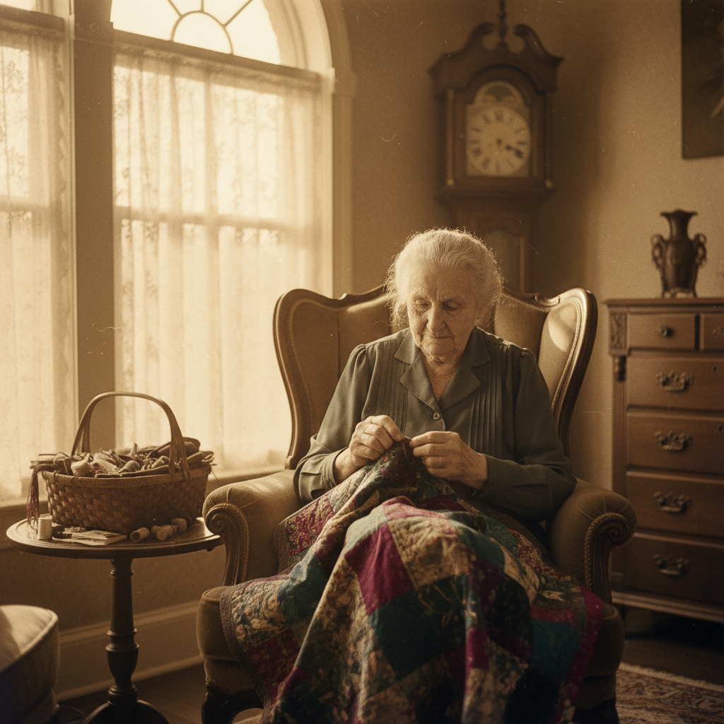 Vintage Grandmother Quilting